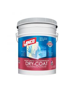 Pintura impermeabilizante látex Dry Coat tint mate18.93 L (5 gal) Lanco