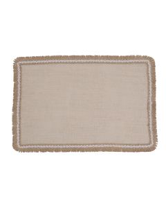 Individual (45 x 30) cm marrón