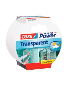 Cinta de reparación extra fuerte 5.08 cm x 10 m (2") transparente Tesa