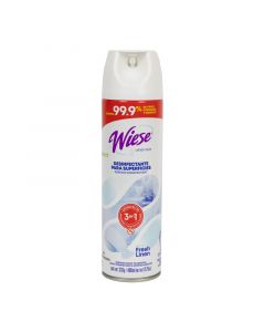 Desinfectante para superficies en aerosol fresh linen Wiese 400 ml