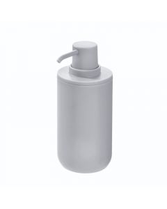 Dispensador de jabón de push plástico gris mate 354 ml