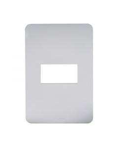 Placa 1P 3 módulos blanco Bticino Matix Go
