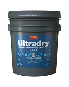 Pintura impermeabilizante base deep Ultradry 18.93 L (5 gal) SUR