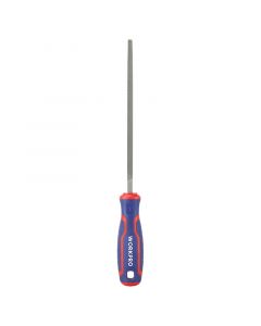 Lima metal cuadrada 8" mango bimaterial Workpro