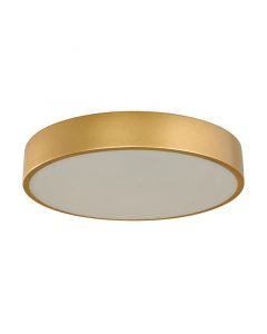 Lámpara plafón LED dorada 18 W sensor movimiento CCT 33997-0