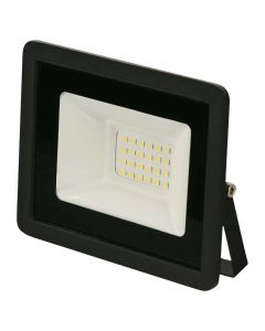 Reflector negro para exterior LED 20 W luz blanca General Lighting