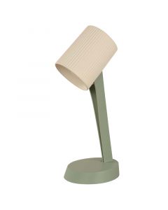 Lámpara de mesa moderna verde 1 luz e14 23961