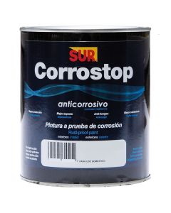 Pintura anticorrosiva Corrostop café óxido 946 mL (1/4 gal) SUR