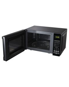 Horno microondas negro 25 litros 0.9 pc con panel digital de acero inoxidable Oster