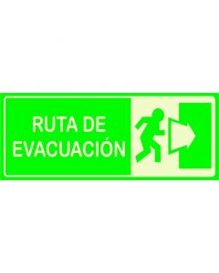 Ruta evacuacion derecha