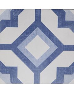 Azulejo kaled azul 19.8x19.8 cm / caja contiene 1.09m²
