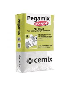 Adhesivo Pegamix Original gris saco 20 kg