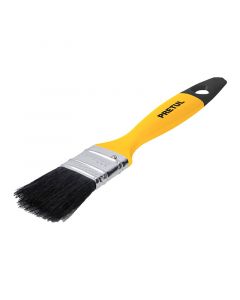 Brocha económica cerda negra 2.54 cm (1") mango plástico pretul