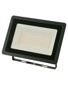 Reflector negro exterior led 50 w luz cálida General Lighting