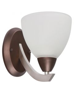 Lámpara de pared moderna niquel 1 luz e27 sbl-02