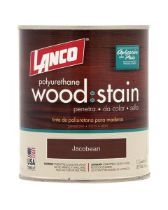 Tinte de poliuretano para madera color jacobean 1/4 de galón