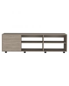 Mueble tv hasta 177.8 cm (70") adel melamina bardolino (46.7 x 160.1 x 34.9) cm