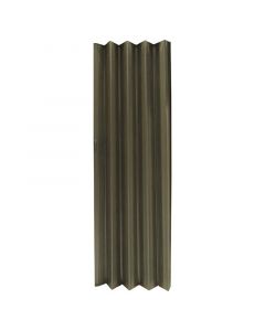 Puerta plegable 0.6 mm espresso (90 x 210) cm