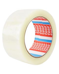 Cinta adhesiva de empaque 5.08 cm x 200 m (2") transparente Tesa