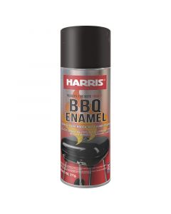 Pintura en spray alta temperatura para churrasqueras negro mate 311 g