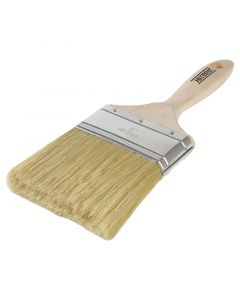 Brocha cerda natural 10.16 cm (4") mango madera nova trend