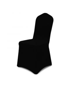 Cobertor de silla de spandex (80.5 x 63 x 44.5) cm negro Basic Living