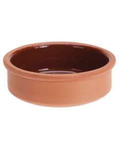 Set 3 piezas tazas de terracota color marrón excellent houseware