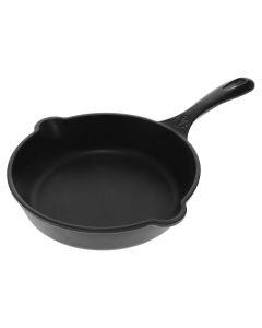 Sartén 20 cm de hierro fundido precurado negro