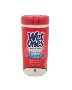 Toalla antibacterial fresh scent 40 unidades Wet Ones