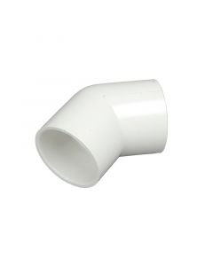 CODO PVC LISO ½ PLG X 45° AGUA POTABLE