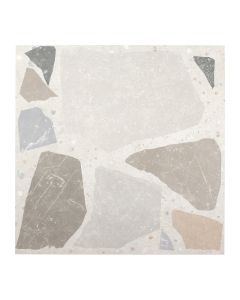Porcelanato cuadrado Glamstone multicolor / caja contiene 1.12 m²