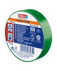 Cinta eléctrica Tesaflex 15.88 mm (5/8") 10 m verde