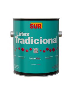 Pintura látex Tradicional blanco 3.78 L (1 gal) SUR