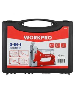 Set engrapadora 6" 3 en 1 Workpro