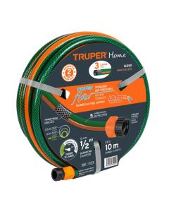 Manguera reforzada 12.70 mm x 10 m (1/2") Truper