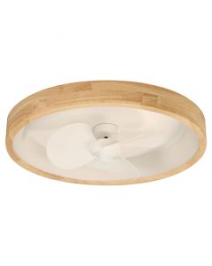 Ventilador de techo LED tipo plafón 12" 3 CCT