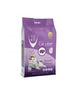 Arena para gatos aroma lavanda 10 kg van cat