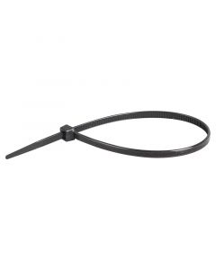 Amarra plástica 3.6 mm x 20.32 cm (8") negro 100 unidades