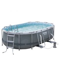 Piscina estructural ovalada 424x250x100 cm