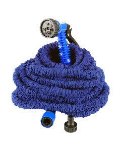 Manguera expandible 19.05 mm (3/4") (5 a 30) m uso doméstico / comercial incluye pistola riego