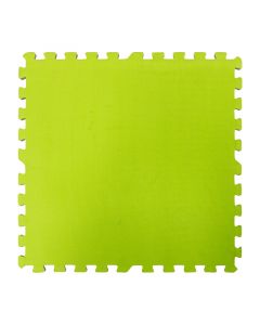 Piso eva entrelazable verde 61x61 cm / 1 pieza