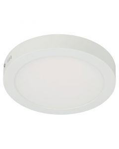 Lámpara sobreponer moderna blanco led 04739