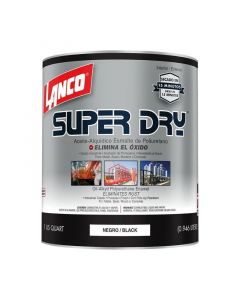 Pintura esmalte de poliuretano Super Dry accent 946 mL (1/4 gal) Lanco