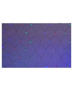 Luces navideñas led malla 240 leds 9 m²  luz multicolor