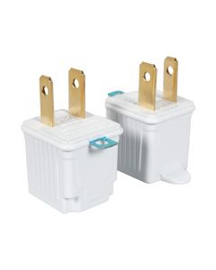 Adaptador polarizado convertidor 3 a 2 15 A unidad