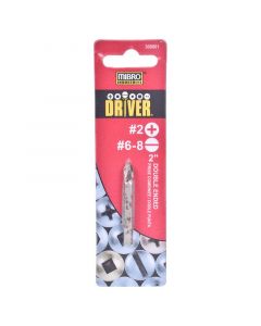 Punta doble lado 5.08 cm (2") ph #2 y slot #6-8