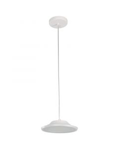 Lámpara colgante moderna blanco 1 luz led 22337