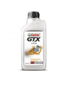 Aceite de motor 15w40 1/4 qt semi sintetico castrol gtx
