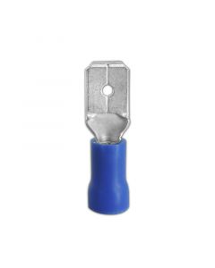 Terminal macho plano azul (1.29 - 1.62) mm (16 - 14 AWG) 10 unidades