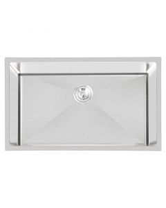 Fregadero plataforma acero inoxidable (25 x 76 x 53) cm satinado Aqua Nuova Deluxe